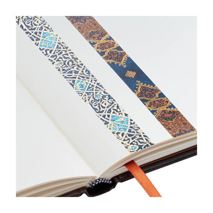 Paperblanks Granada Turquoise/Safavid Indigo Washi Tape – Pack of 2 – side view