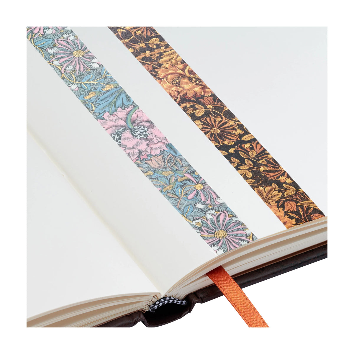 Paperblanks Morris Honeysuckle/Morris Pink Honeysuckle Washi Tape – Pack of 2 – side view