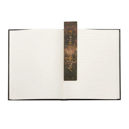 Paperblanks Michelangelo, Handwriting Bookmark – side view