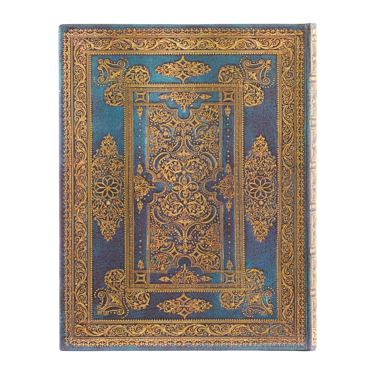 Paperblanks Blue Luxe Ultra Hardback Journal – Lined, 144 Pages – back cover