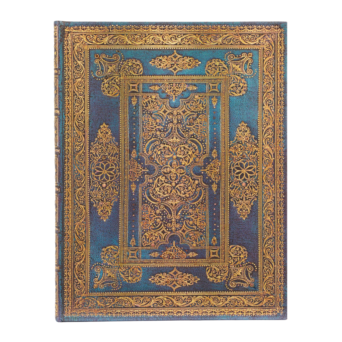 Paperblanks Blue Luxe Ultra Hardback Journal – Lined, 144 Pages – front cover