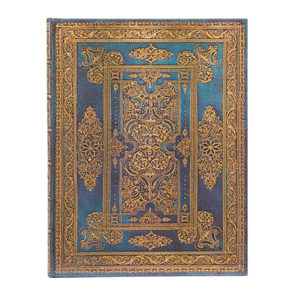 Paperblanks Blue Luxe Ultra Hardback Journal – Lined, 144 Pages – front cover