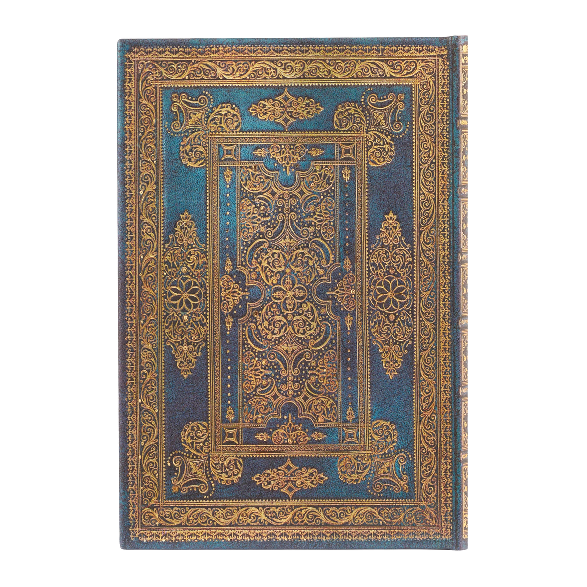 Paperblanks Blue Luxe Mini Hardback Journal – Lined, 176 Pages – back cover