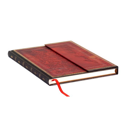 Paperblanks Mary Shelley, Frankenstein Ultra Hardback Journal – Lined, 144 Pages – page edge