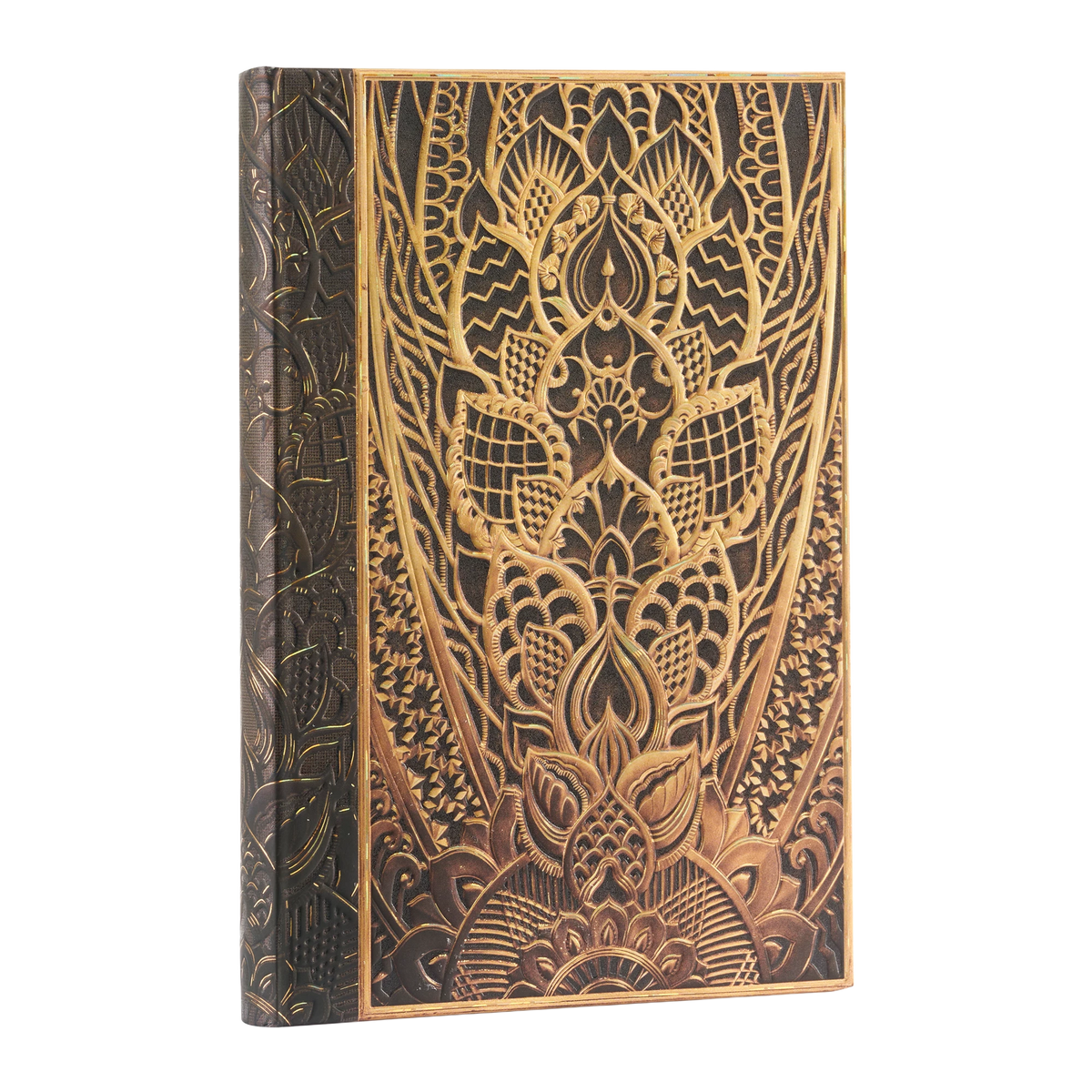 Paperblanks The Chanin Rise Midi Hardback Journal – Plain, 144 Pages – angled view
