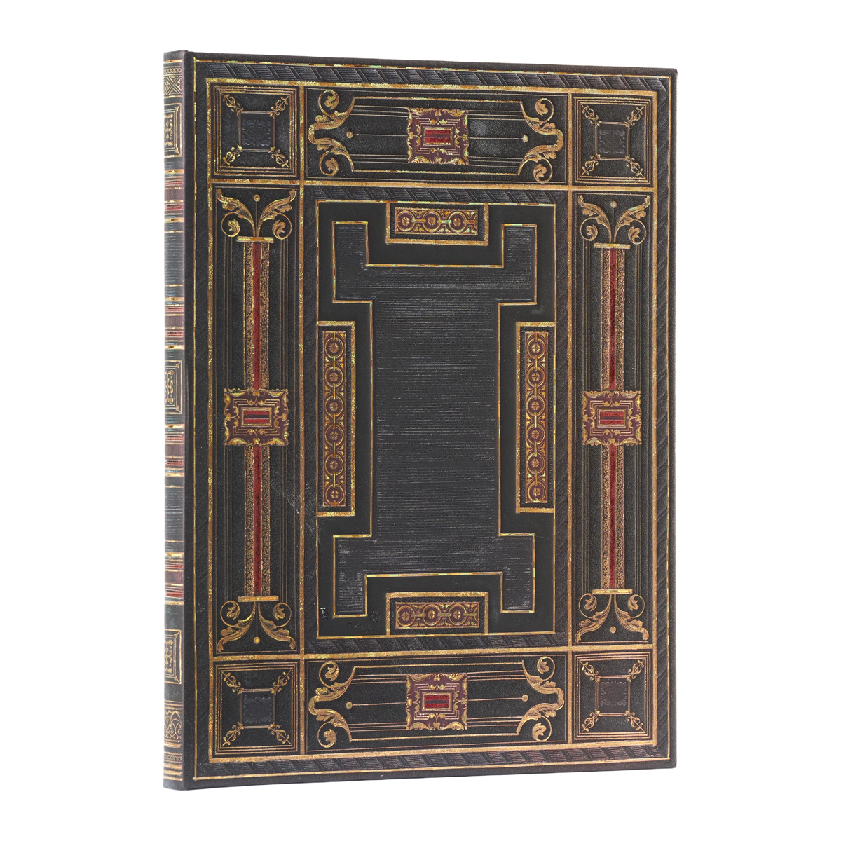 Paperblanks Onyx Ultra Hardback Journal – Plain, 144 Pages – angled view