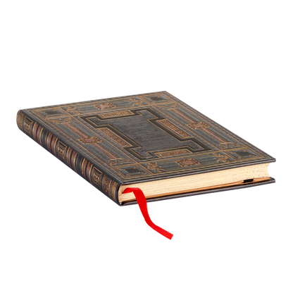 Paperblanks Onyx Midi Hardback Journal – Plain, 144 Pages – page edge