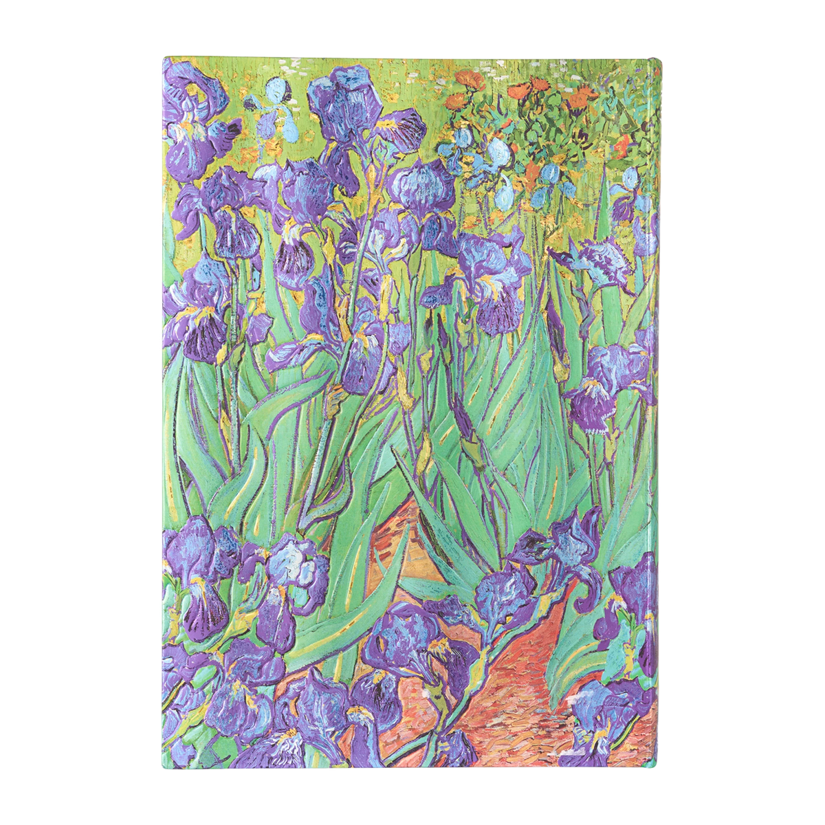 Paperblanks Van Gogh’s Irises Grande Hardback Sketchbook – 112 Pages – back cover