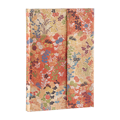 Paperblanks Kara-ori Midi Hardback Address Book – 144 Pages – angled view