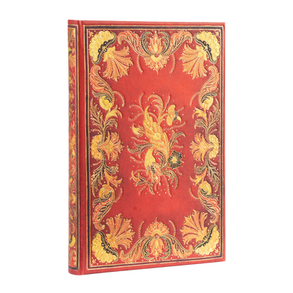Paperblanks Fiammetta Mini Hardback Address Book – 128 Pages – angled view
