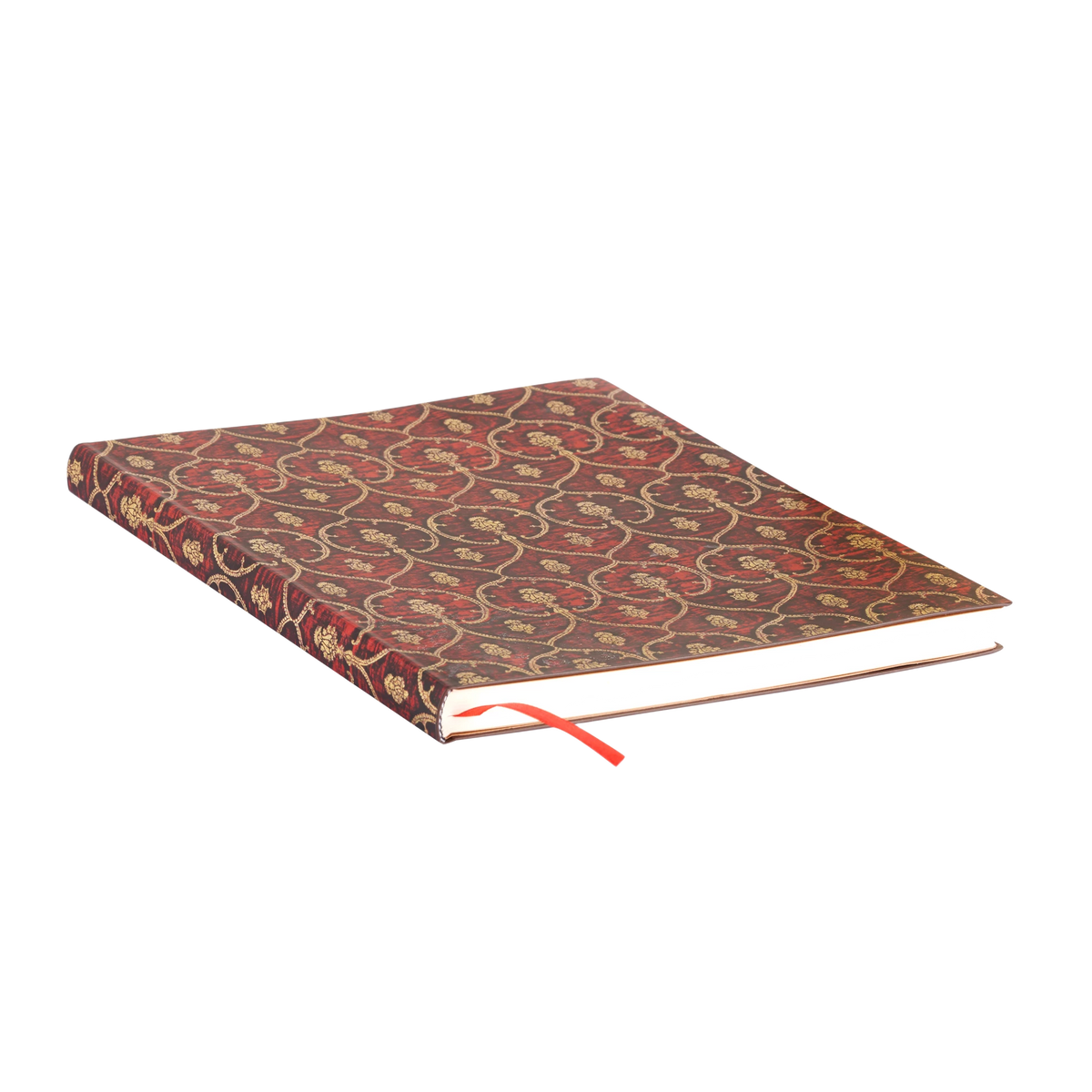 Paperblanks Red Velvet Ultra Softback Flexi Journal – Lined, 176 Pages – page edge