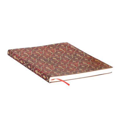 Paperblanks Red Velvet Ultra Softback Flexi Journal – Lined, 176 Pages – page edge