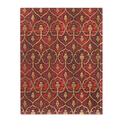 Paperblanks Red Velvet Ultra Softback Flexi Journal – Plain, 176 Pages – back cover