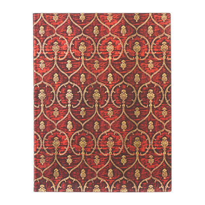 Paperblanks Red Velvet Ultra Softback Flexi Journal – Plain, 176 Pages – front cover