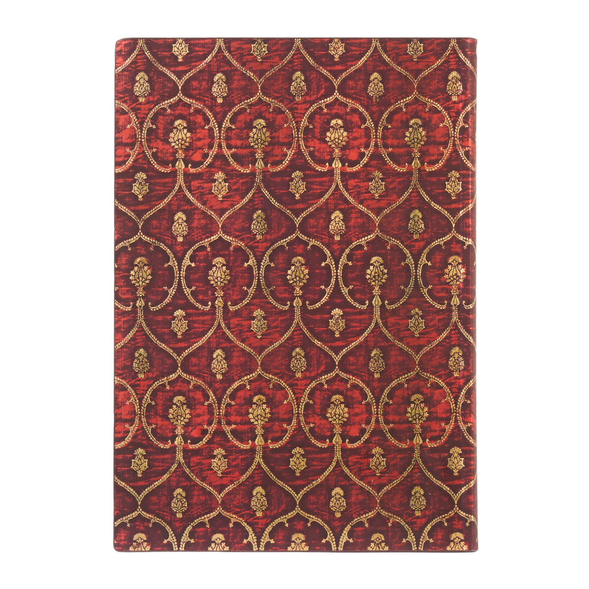 Paperblanks Red Velvet Midi Softback Flexi Journal – Lined, 176 Pages – back cover