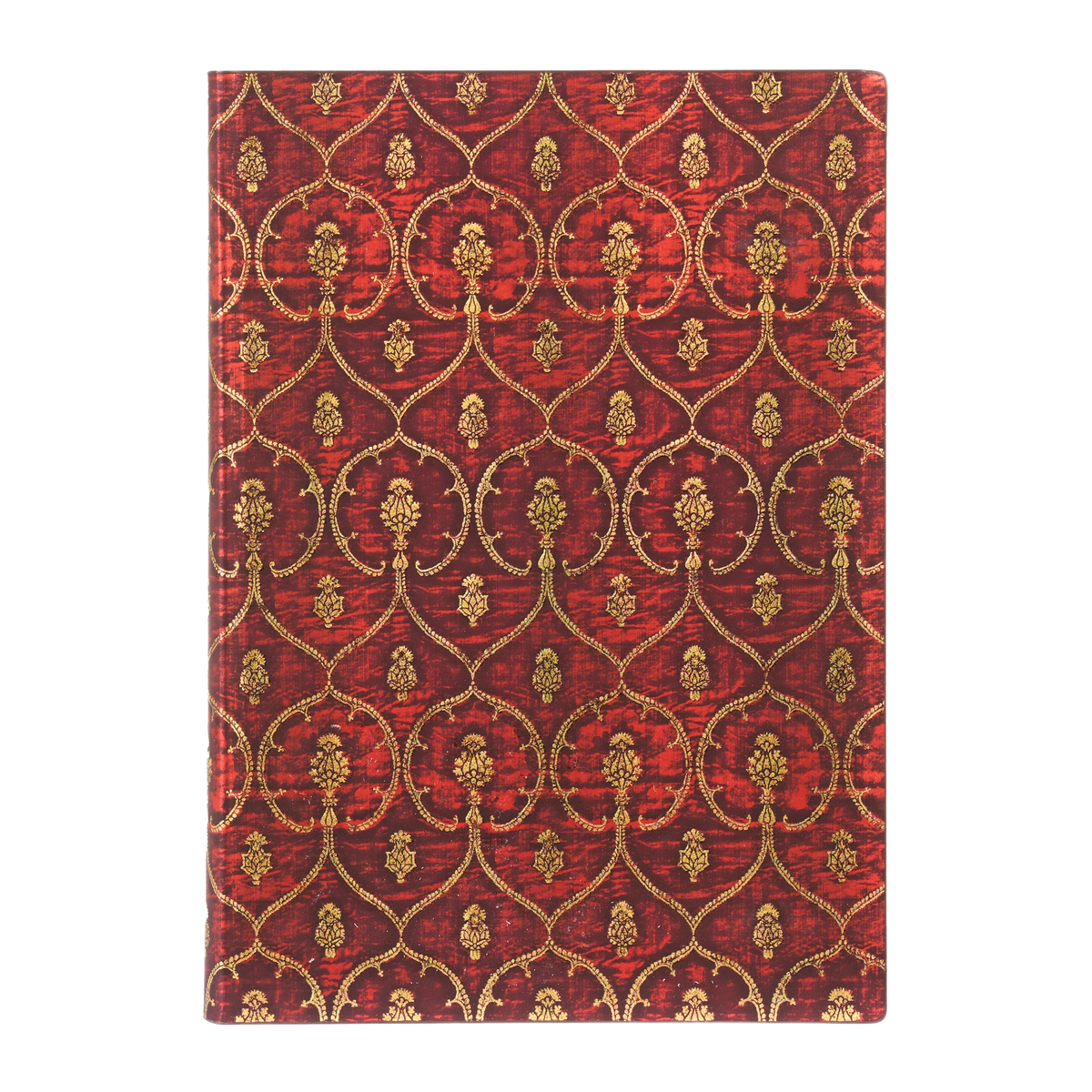 Paperblanks Red Velvet Midi Softback Flexi Journal – Lined, 176 Pages – front cover