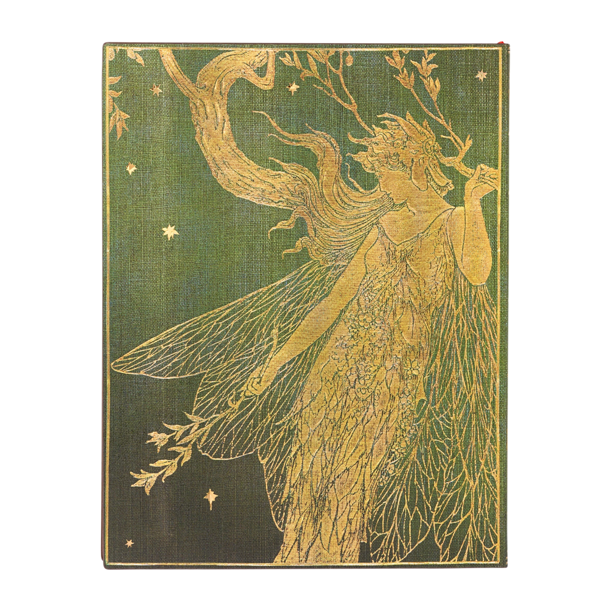 Paperblanks Olive Fairy Ultra Softback Flexi Journal – Plain, 176 Pages – back cover