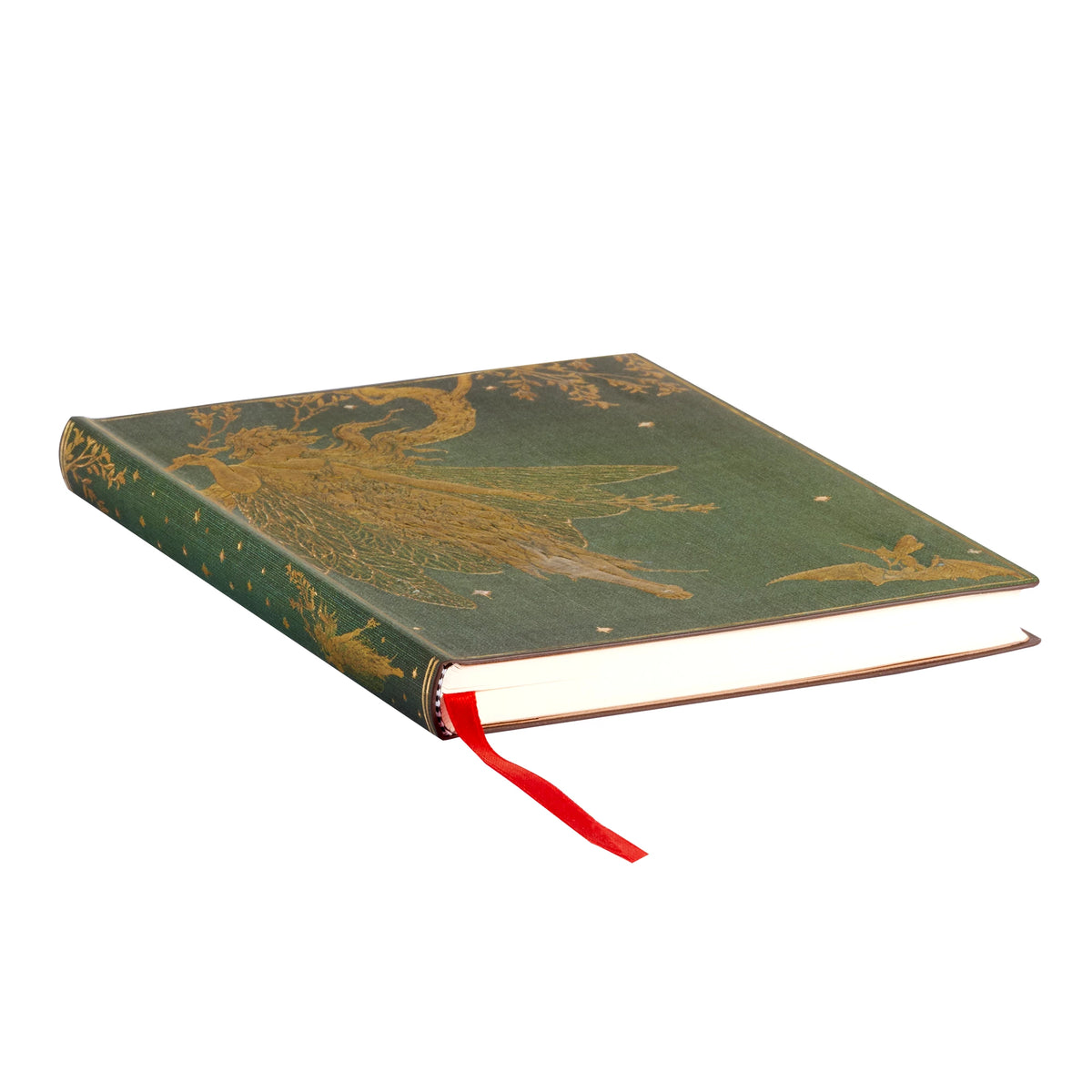 Paperblanks Olive Fairy Midi Softback Flexi Journal – Lined, 176 Pages – page edge