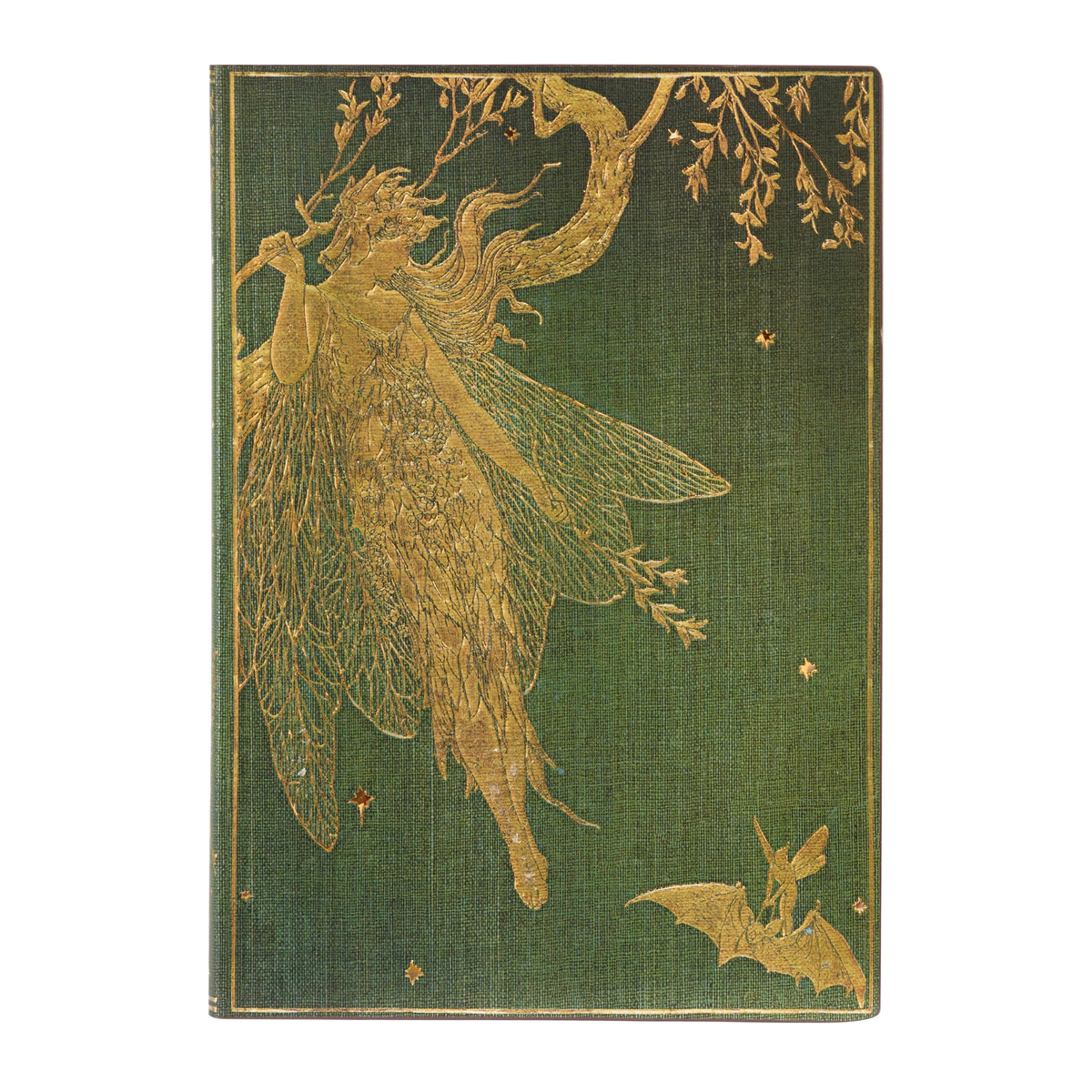 Paperblanks Olive Fairy Midi Softback Flexi Journal – Lined, 176 Pages – front cover