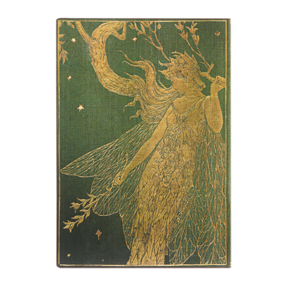 Paperblanks Olive Fairy Midi Softback Flexi Journal – Plain, 176 Pages – back cover
