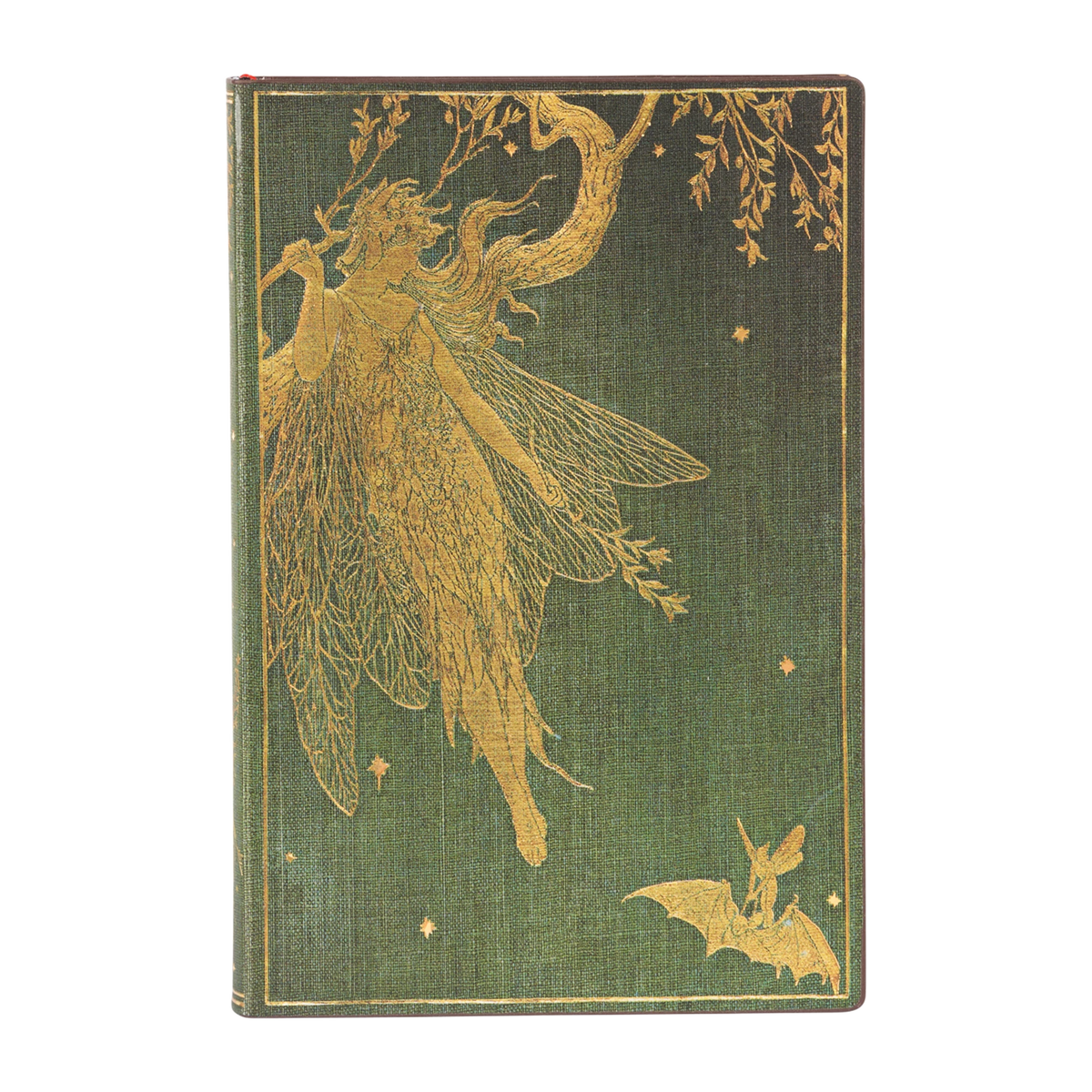 Paperblanks Olive Fairy Mini Softback Flexi Journal – Lined, 208 Pages – front cover