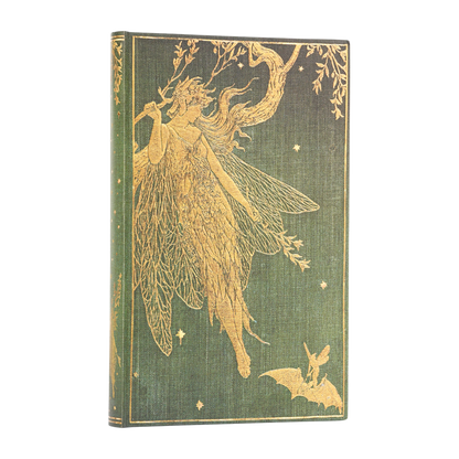 Paperblanks Olive Fairy Maxi Hardback Journal – Dot Grid, 192 Pages – angled view