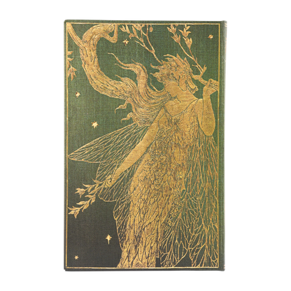 Paperblanks Olive Fairy Maxi Hardback Journal – Dot Grid, 192 Pages – back cover