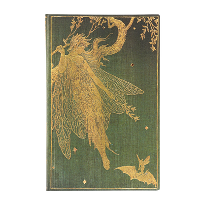Paperblanks Olive Fairy Maxi Hardback Journal – Dot Grid, 192 Pages – front cover