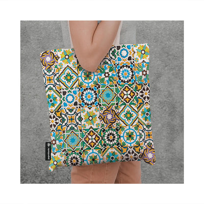 Paperblanks Porto Cotton Tote Bag – side view
