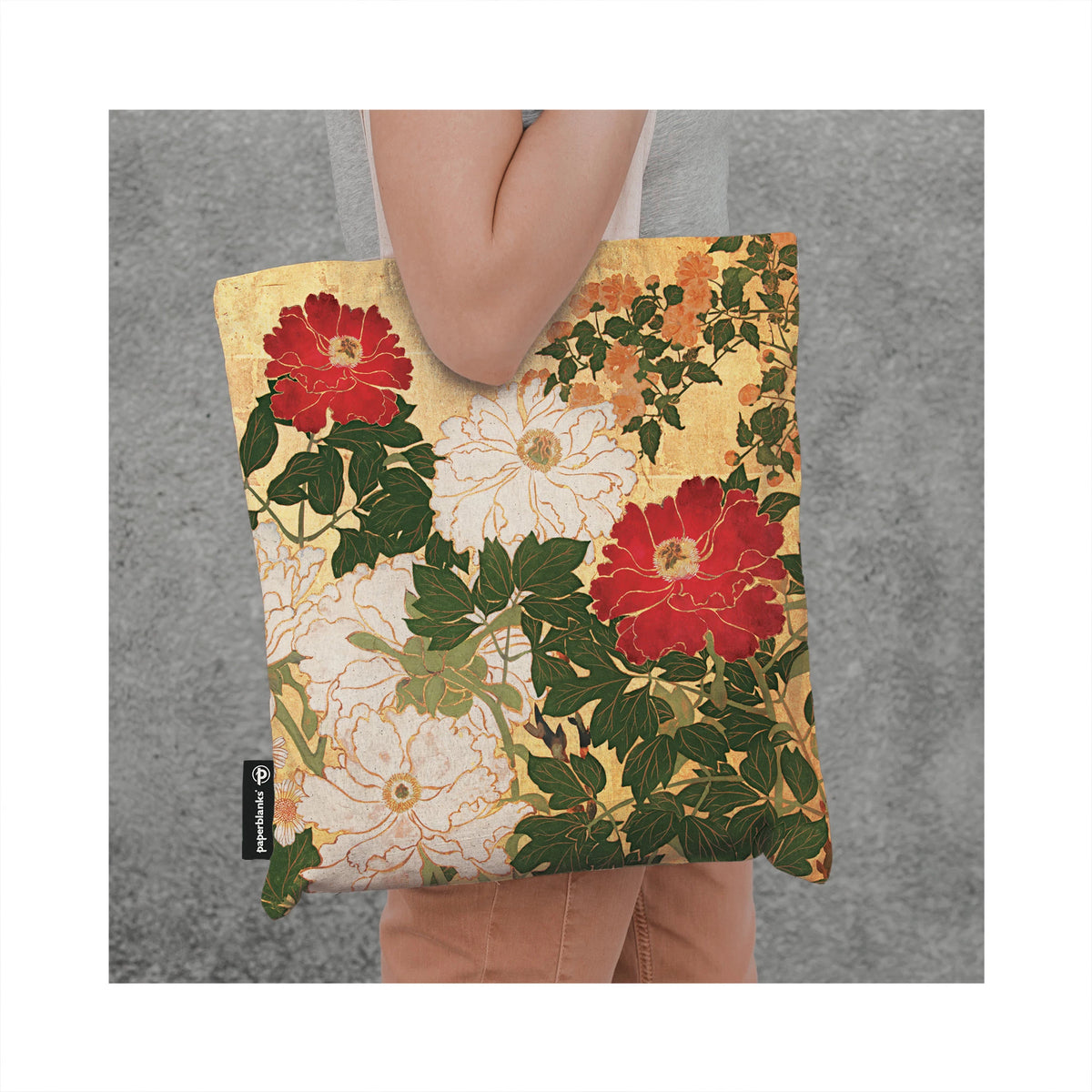 Paperblanks Natsu Cotton Tote Bag – side view