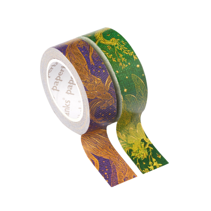 Paperblanks Olive Fairy/Violet Fairy Washi Tape – Pack of 2 – front view
