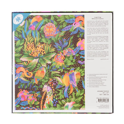 Paperblanks Jungle Song 1000-Piece Jigsaw Puzzle – back view
