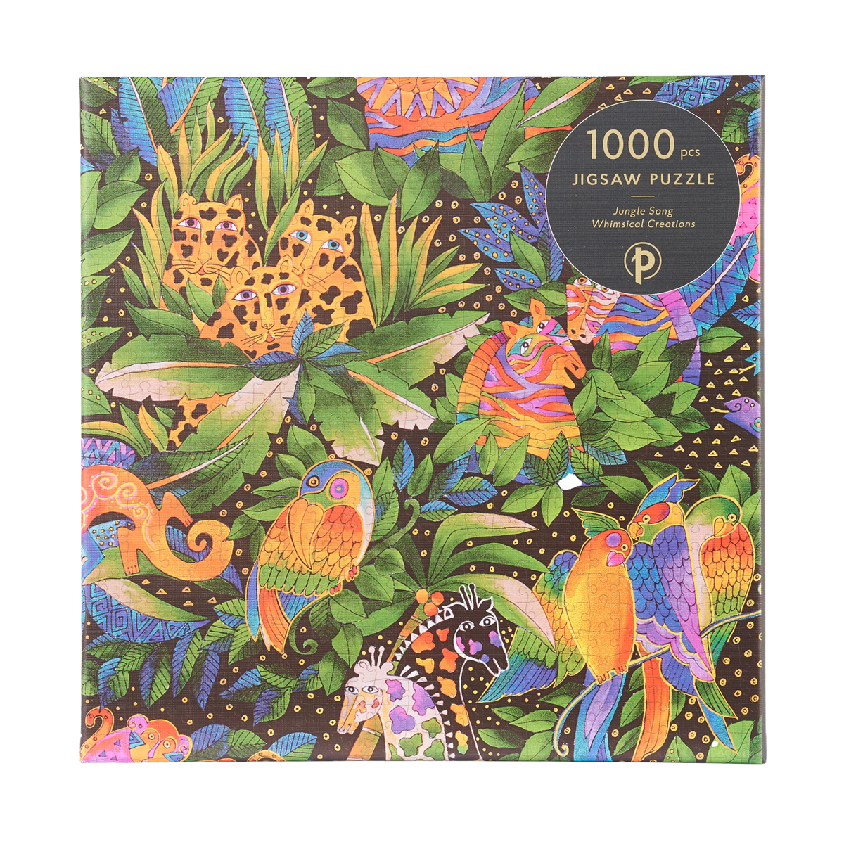 Paperblanks Jungle Song 1000-Piece Jigsaw Puzzle – front view
