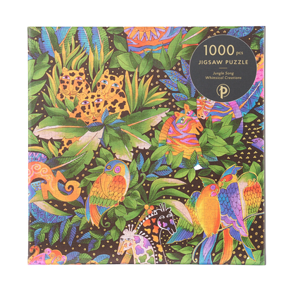 Paperblanks Jungle Song 1000-Piece Jigsaw Puzzle – front view