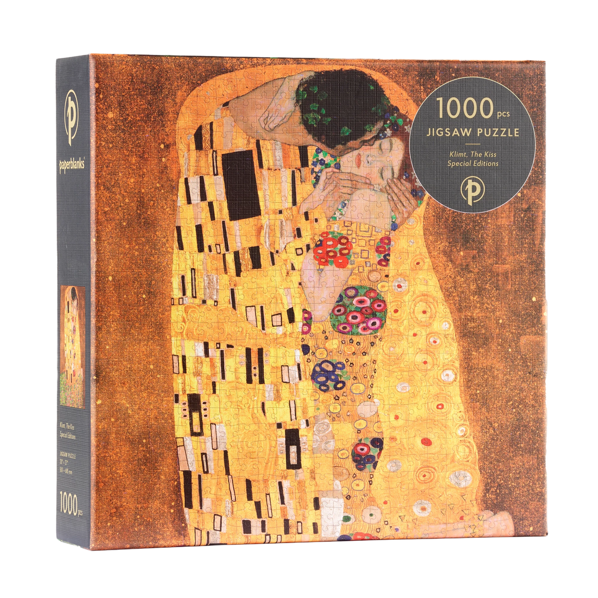 Paperblanks Klimt, The Kiss 1000-Piece Jigsaw Puzzle – angled view