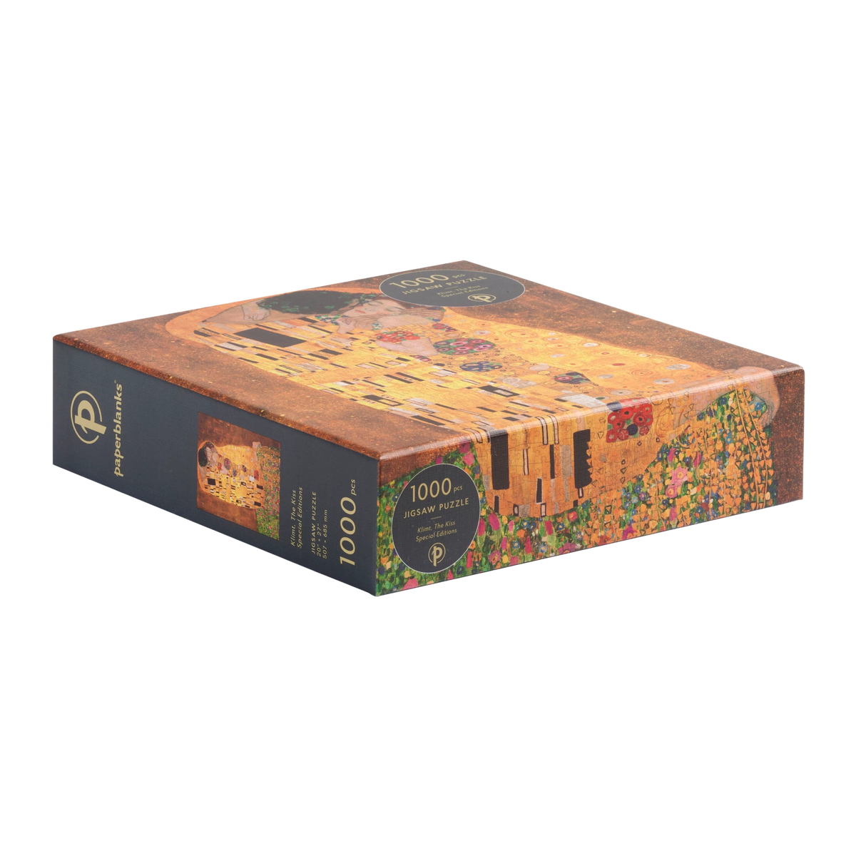 Paperblanks Klimt, The Kiss 1000-Piece Jigsaw Puzzle – side view