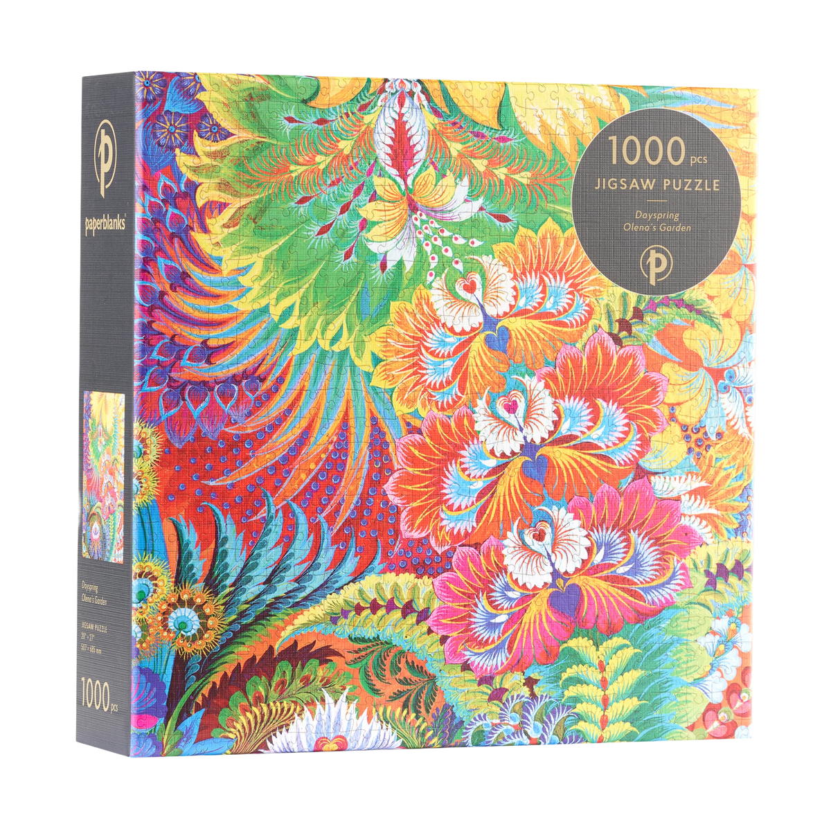 Paperblanks Dayspring 1000-Piece Jigsaw Puzzle – angled view