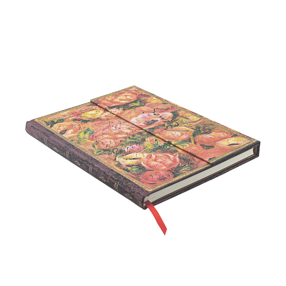 Paperblanks Renoir, Letter to Morisot (1892) Ultra Hardback Journal – Lined, 144 Pages – angled view
