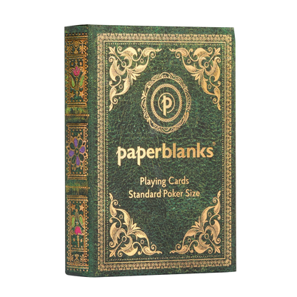 Paperblanks Pinnacle Playing Cards – angled view