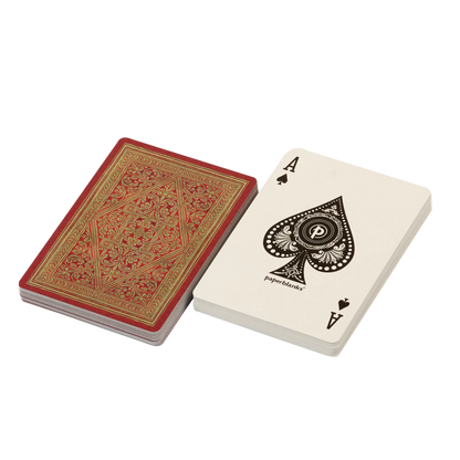 Paperblanks Golden Pathway Playing Cards – back view