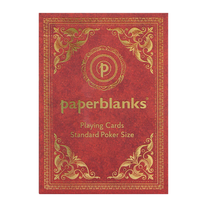 Paperblanks Golden Pathway Playing Cards – front view