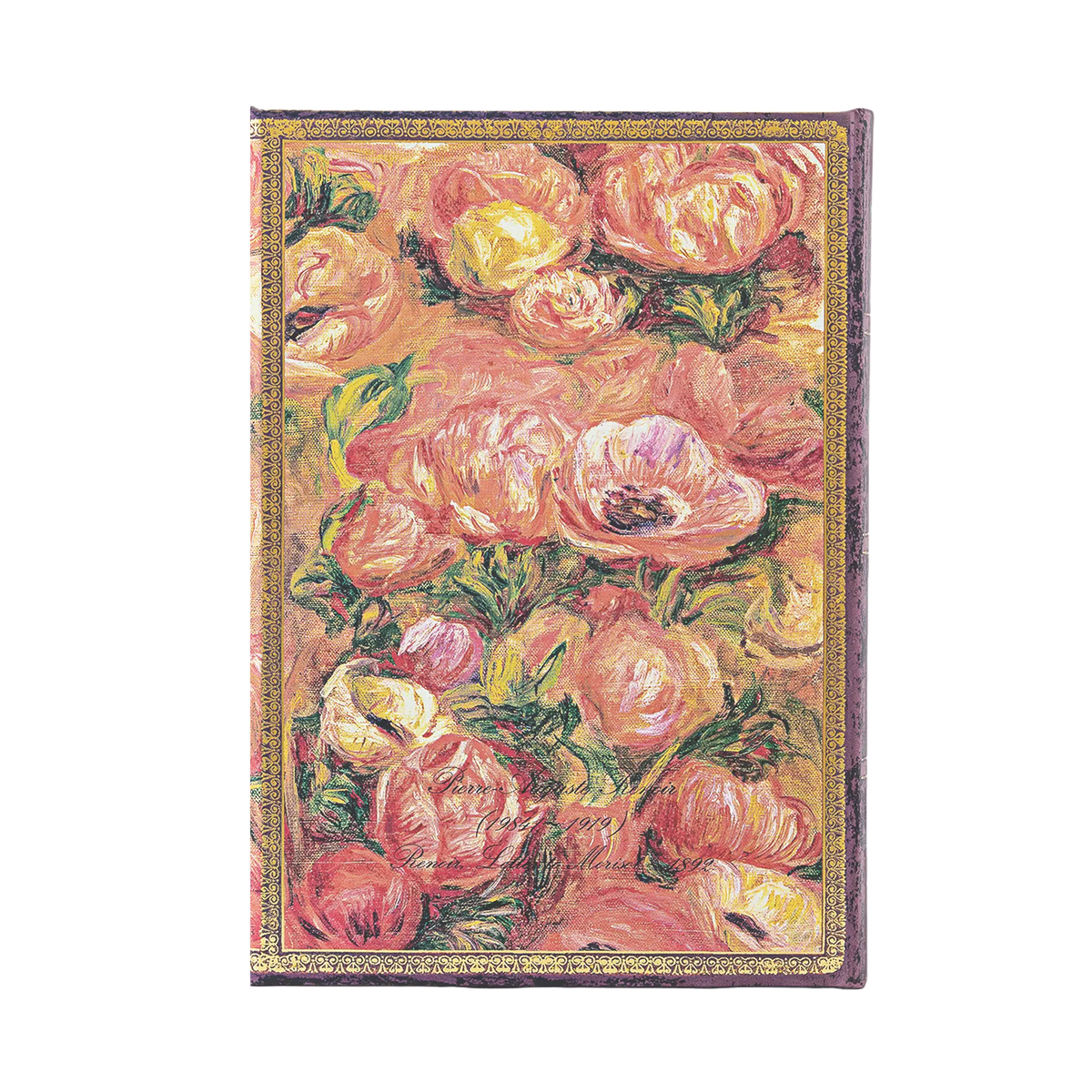 Paperblanks Renoir, Letter to Morisot (1892) Midi Hardback Journal – Plain, 144 Pages – back cover