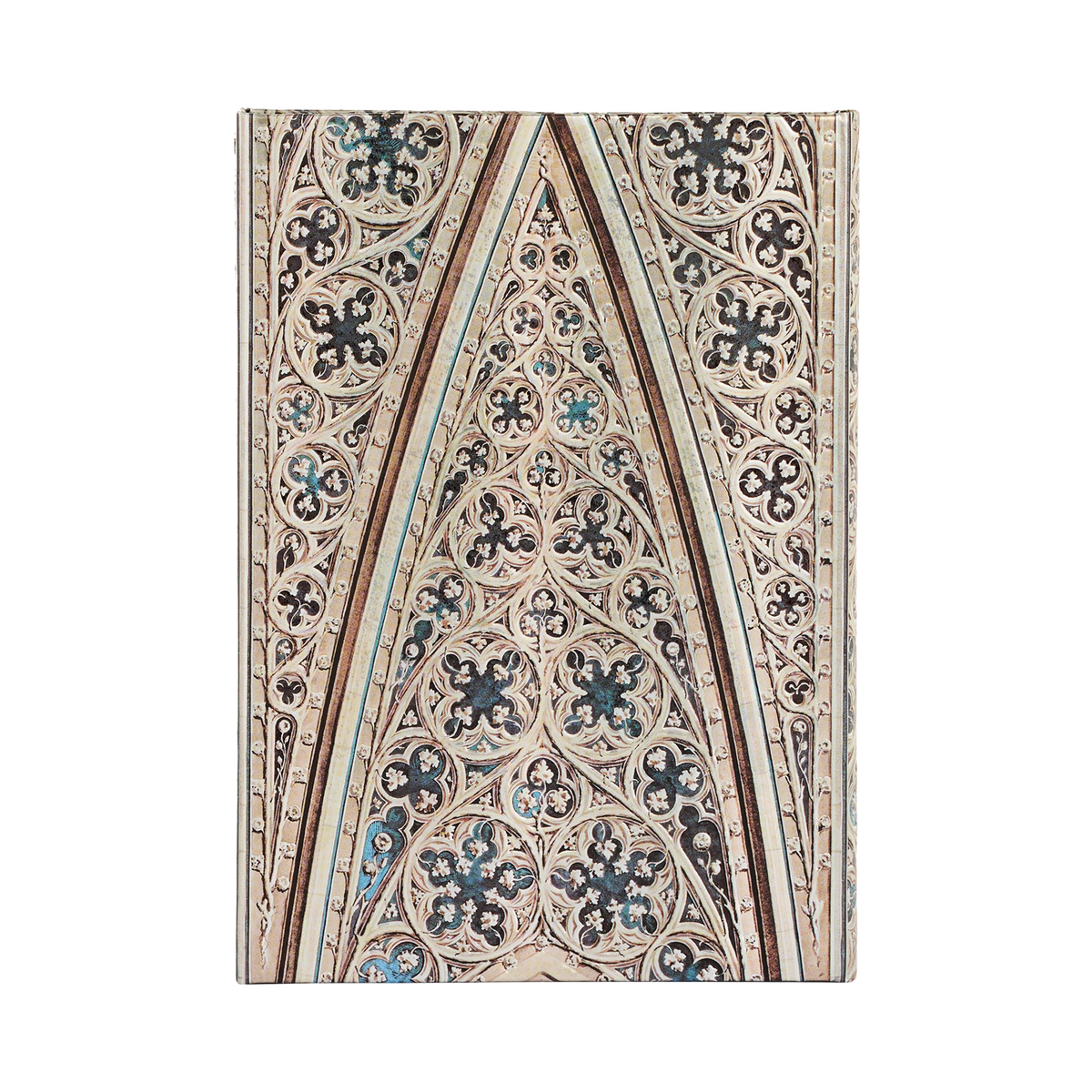 Paperblanks Vault of the Milan Cathedral Midi Hardback Journal – Plain, 144 Pages – back cover