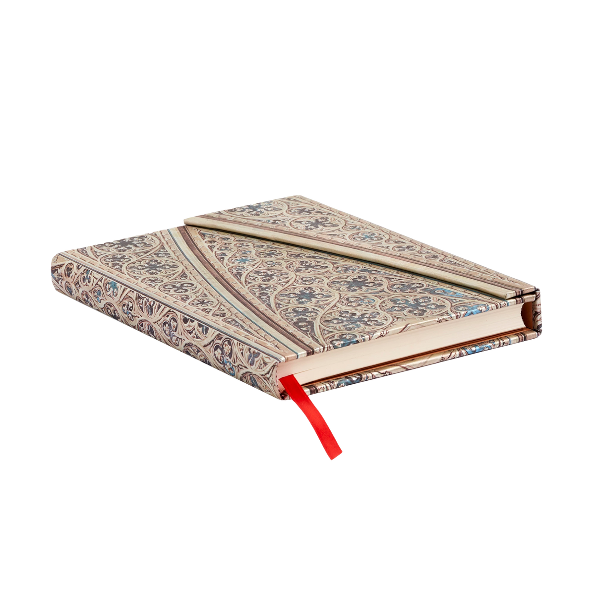 Paperblanks Vault of the Milan Cathedral Midi Hardback Journal – Plain, 144 Pages – page edge