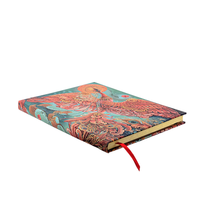 Paperblanks Firebird Ultra Hardback Journal – Lined, 144 Pages – angled view
