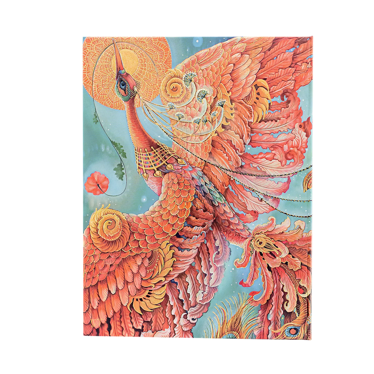 Paperblanks Firebird Ultra Hardback Journal – Lined, 144 Pages – back cover