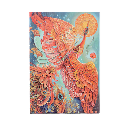 Paperblanks Firebird Midi Hardback Journal – Lined, 144 Pages – front cover