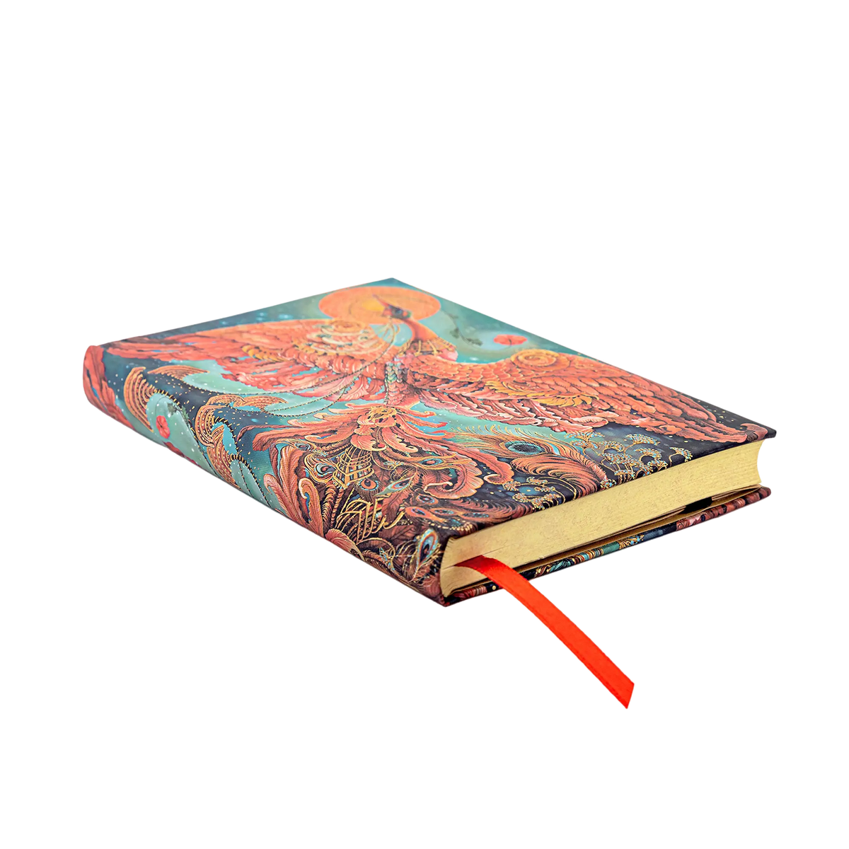 Paperblanks Firebird Mini Hardback Journal – Lined, 176 Pages – angled view