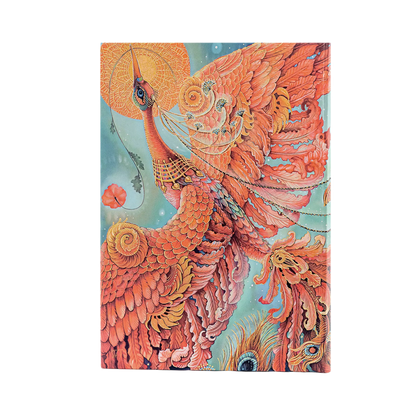 Paperblanks Firebird Mini Hardback Journal – Lined, 176 Pages – back cover