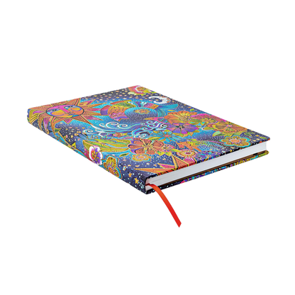 Paperblanks Celestial Magic Grande Hardback Sketchbook – 112 Pages – angled view